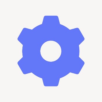 Cog, settings icon, flat graphic | Free Icons - rawpixel