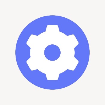Cog, settings icon, flat graphic | Free Icons - rawpixel