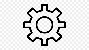 Cog Vector - Technology Logo With Nature