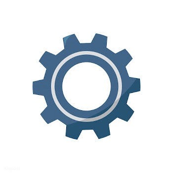 Cogwheel isolated icon graphic illustration | Free stock vector - 429499