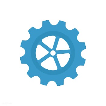 Cogwheel isolated icon graphic illustration | Free stock vector - 429505