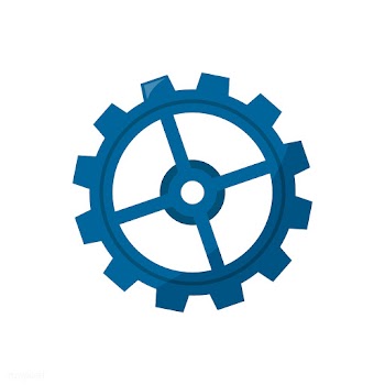 Cogwheel isolated icon graphic illustration | Free stock vector - 429506