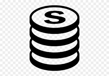 Coin Money 4 Icons - Stacked Coin Icon