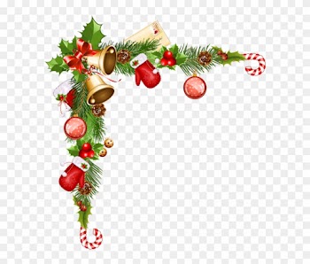 Coins,bordures,noel - Christmas Corner Border