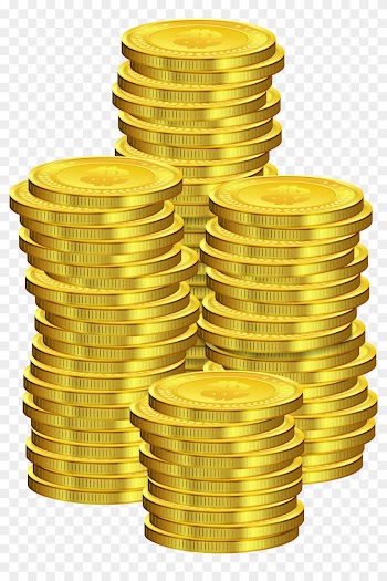 Coins Png Clip Art - Png Transparent Money Png