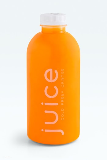Cold pressed orange juice in a plastic bottle. JANUARY 29, 2020 - BANG.. | Free  psd mockup - 2355919