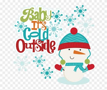 Cold Winter Day Clip Art Clipart Free Download - Baby It's Cold Outside Clipart