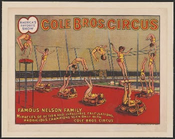 Cole Bros. Circus. Nelson Family | Free Photo - rawpixel