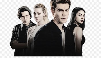 Cole Sprouse, Riverdale, Jughead Jones, Blackandwhite, Fun PNG