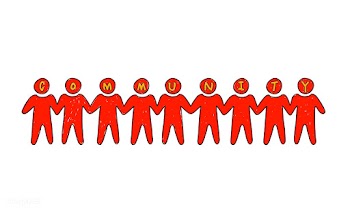Collaborate background buddy | Free stock vector - 395930