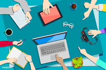 Collaborate meeting brainstorming | Free stock vector - 397606