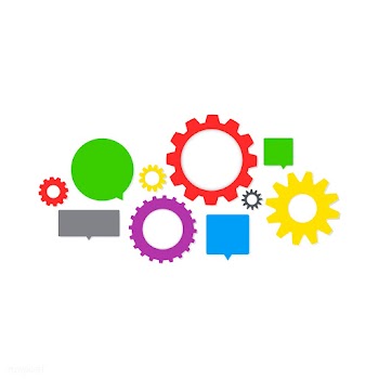Collaboration configuration cooperation | Free stock vector - 397381