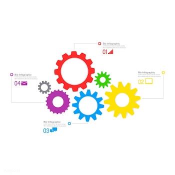 Collaboration configuration cooperation | Free stock vector - 397414