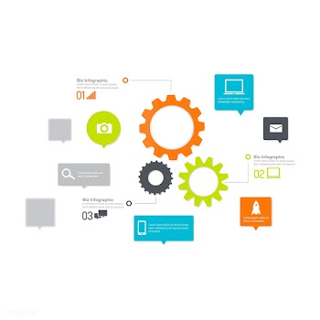 Collaboration configuration cooperation | Free stock vector - 397475