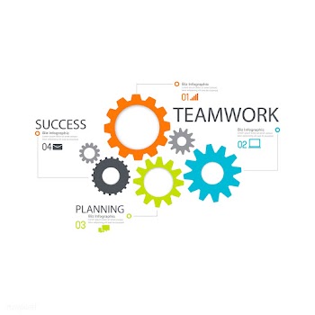 Collaboration configuration cooperation | Free stock vector - 397592