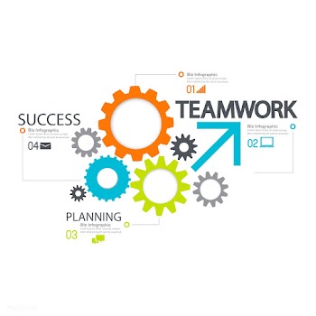 Collaboration configuration cooperation | Free stock vector - 397622