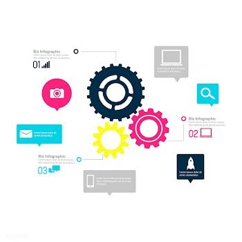 Collaboration configuration cooperation | Free stock vector - 397712
