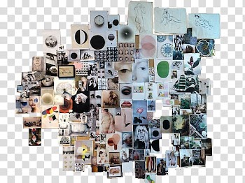 , collage frame graphic transparent background PNG clipart