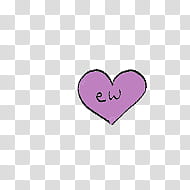 Collage, pink and black ew heart transparent background PNG clipart