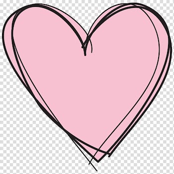 Collage, pink heart illustration transparent background PNG clipart