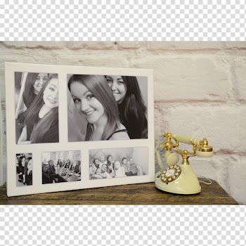 Collage Printing Frames, hanging polaroid transparent background PNG clipart