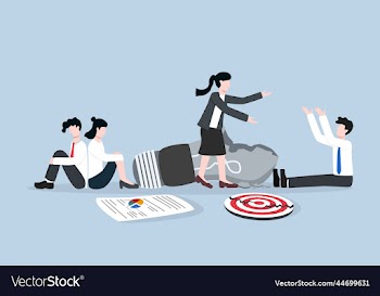 colleagues in bad mood due to failure at work