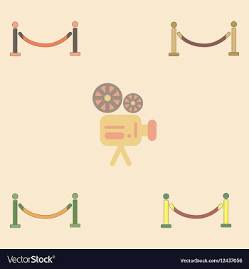 Collection in flat style vector image