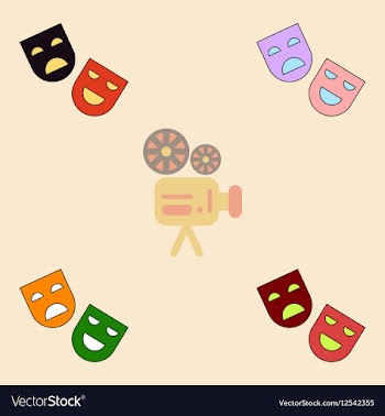 Collection in flat style vector image