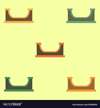 Collection in flat style vector image