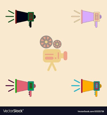 Collection in flat style vector image