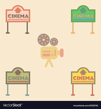 Collection in flat style vector image