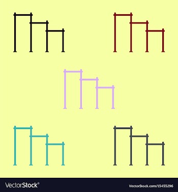 Collection in flat style vector image