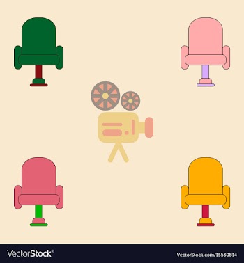 Collection in flat style vector image