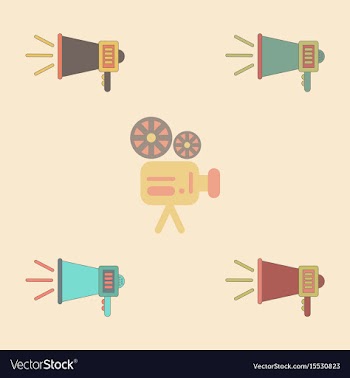Collection in flat style vector image