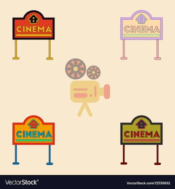 Collection in flat style vector image