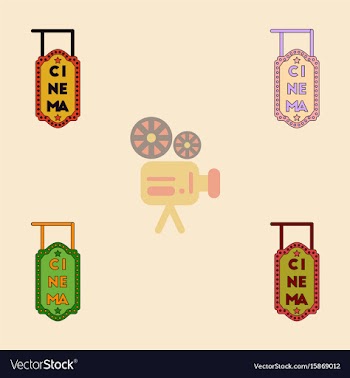 Collection in flat style vector image