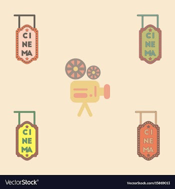 Collection in flat style vector image