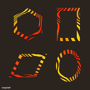 Collection of abstract badge vectors | Free stock vector - 538043