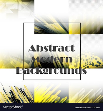 Collection of abstract multicolored backgrounds vector image