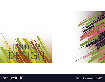 Collection of abstract multicolored backgrounds vector image