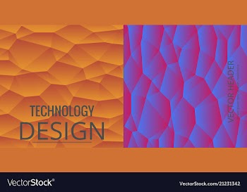 Collection of abstract multicolored backgrounds vector image