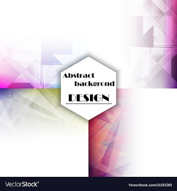 Collection of abstract multicolored backgrounds vector image