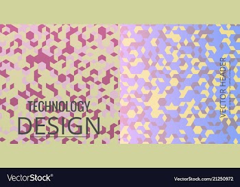 Collection of abstract multicolored backgrounds vector image