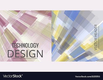 Collection of abstract multicolored backgrounds vector image