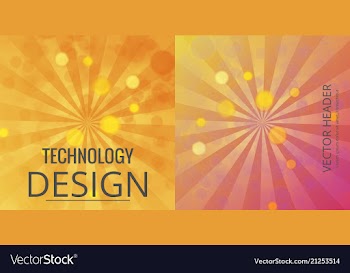 Collection of abstract multicolored backgrounds vector image