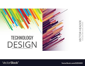 Collection of abstract multicolored backgrounds vector image
