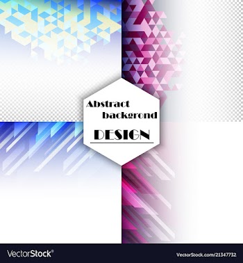 Collection of abstract multicolored backgrounds vector image