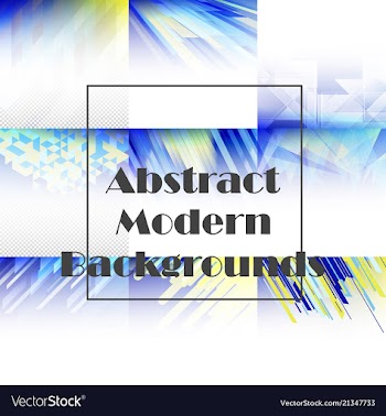 Collection of abstract multicolored backgrounds vector image
