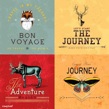 Collection of adventure logo design vectors | Free stock vector - 463581