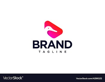 collection of animal logos duck design